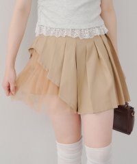 NICE CLAUP/OLIVE des OLIVE OUTLET/【AP】チュール使いプリーツミニSK/508320733
