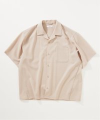 JOURNAL STANDARD relume Men's/《予約》TECH MESH ”AMPLE” オープンカラー シャツ（セットアップ着用可）/508320805