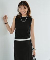 スタイルデリ STYLE DELI レイヤード風シアーニットソータンクトップ