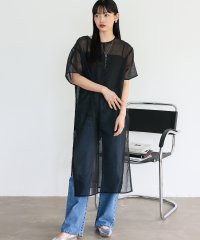 No Rule No Line/ノールール ノーライン No Rule No Line シアーロングスリットワンピース/508320863