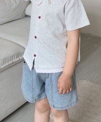 ALWAYS/アイモハ aimoha 【aimoha－KIDS－】ドット柄 キッズデニムショートパンツ/508320928