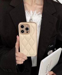 shopnikoniko/ショップニコニコ ShopNikoNiko ハンドストラップ キルティング スマホケース ma iPhone スマホカバー iPhoneカバー 13 14 15/508320933