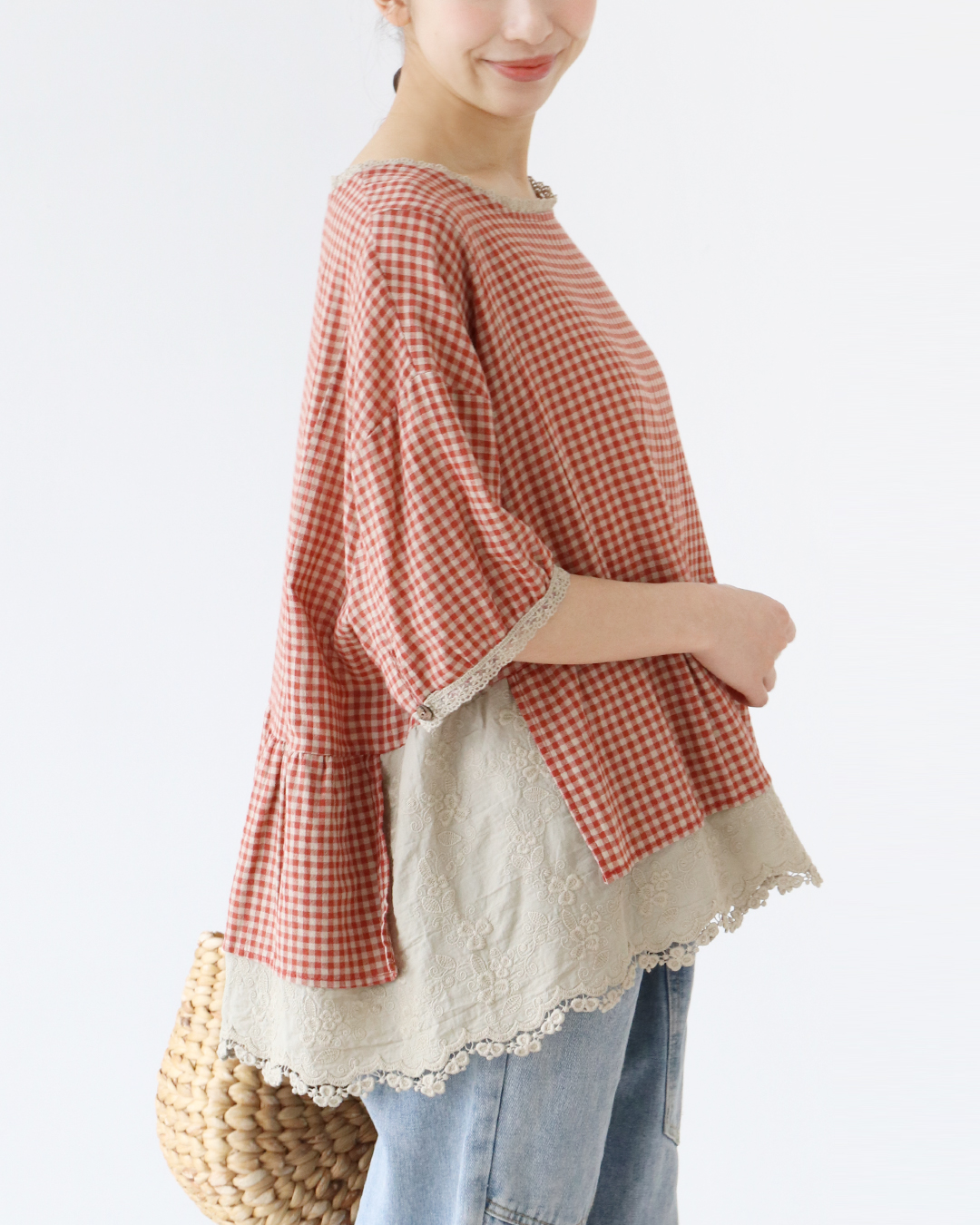 サンポクシェル sanpo kuschel 品よくナチュラル 細畝ジャケット （アイボリー） サンポクシェル sanpo kuschel 品よくナチュラル 細畝ジャケット
