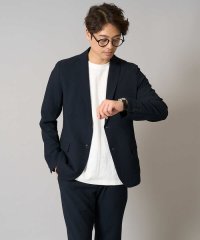 a.v.v (MEN)/【イージーケア/吸水速乾/毛玉になりにくい】シアサッカーシェイプジャケット/508194786