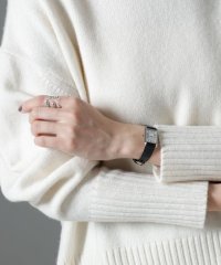 NANO universe/SEIKO/セイコー コラボレーション スクエア ブラック/508195044