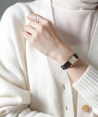 NANO universe/SEIKO/セイコー コラボレーション スクエア Ｄ.ブラウン/508195045