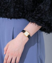 NANO universe/SEIKO/セイコーコラボレーション レザー ブラック/508195047