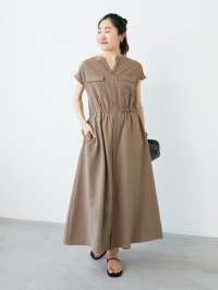 le.coeur blanc/ルクールブラン le.coeur blanc サップタンブラーウエストギャザーワンピース/508304213