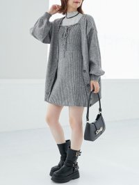 MAJESTIC LEGON/マジェスティックレゴン MAJESTIC LEGON カーデセットミニニットワンピ/508304909