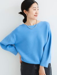le.coeur blanc/ルクールブラン le.coeur blanc 横リブボリュームスリーブニット/508304922