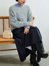 le.coeur blanc/ルクールブラン le.coeur blanc リバーシブルタフタスカート/508304925