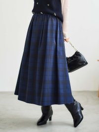 le.coeur blanc/ルクールブラン le.coeur blanc リバーシブルタフタスカート/508304925