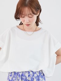 le.coeur blanc/ルクールブラン le.coeur blanc カノコカットプルオーバー/508304928