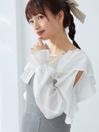 MAJESTIC LEGON/マジェスティックレゴン MAJESTIC LEGON ドッキングカットリブワンピース/508305082