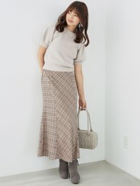 MAJESTIC LEGON/マジェスティックレゴン MAJESTIC LEGON チェックマーメイドスカート/508305189