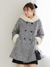 MAJESTIC LEGON/MAJESTIC LEGON フードボアコート/508305496