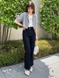 MAJESTIC LEGON/マジェスティックレゴン MAJESTIC LEGON 美脚フレアパンツ/508305885