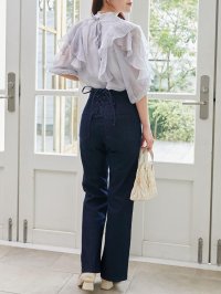 MAJESTIC LEGON/マジェスティックレゴン MAJESTIC LEGON 美脚フレアパンツ/508305885