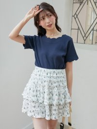 MAJESTIC LEGON/マジェスティックレゴン MAJESTIC LEGON カットレースフリルミニスカパン/508306195