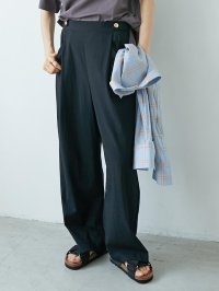 le.coeur blanc/ルクールブラン le.coeur blanc RNストレッチセミワイドタックパンツ/508306634