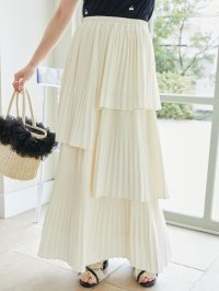 MAJESTIC LEGON/マジェスティックレゴン MAJESTIC LEGON プリーツティアードスカート/508307696