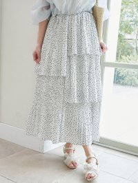 MAJESTIC LEGON/マジェスティックレゴン MAJESTIC LEGON プリーツティアードスカート/508307696