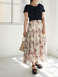 MAJESTIC LEGON/MAJESTIC LEGON エアリーティアードスカート/508307876