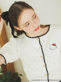 MAJESTIC LEGON/マジェスティックレゴン MAJESTIC LEGON ハローキティ リボンニットカーデ/508308584