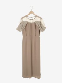 MAJESTIC LEGON/マジェスティックレゴン MAJESTIC LEGON ドレープチュール切替ドレス/508308792