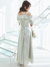 MAJESTIC LEGON/マジェスティックレゴン MAJESTIC LEGON オフショルシャツワンピース/508309477