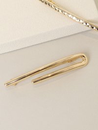 MAJESTIC LEGON/MAJESTIC LEGON ニュアンスラインメタルバレッタ/508309696
