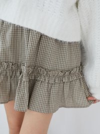 MAJESTIC LEGON/マジェスティックレゴン MAJESTIC LEGON プチフリルギャザーミニスカパン/508309783