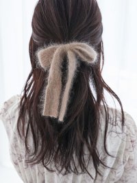 MAJESTIC LEGON/マジェスティックレゴン MAJESTIC LEGON ニットリボンヘアアクセ/508310606