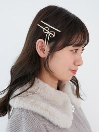 MAJESTIC LEGON/マジェスティックレゴン MAJESTIC LEGON シャイニーリボンヘアピンset/508310609