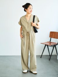 le.coeur blanc/ルクールブラン le.coeur blanc ヴィンテージライクジャンプスーツ/508310814