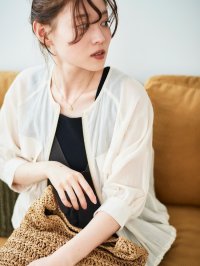le.coeur blanc/ルクールブラン le.coeur blanc ダブルポケットシアーブルゾン/508310926