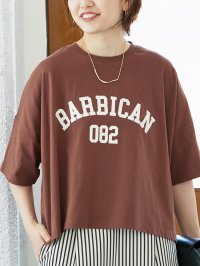 le.coeur blanc/ルクールブラン le.coeur blanc カレッジロゴオーバーTシャツ/508311248