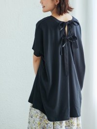 le.coeur blanc/ルクールブラン le.coeur blanc バックリボンデザイントップス/508311249