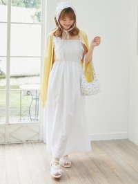 MAJESTIC LEGON/マジェスティックレゴン MAJESTIC LEGON フリルショルダーレースアップワンピ/508311582