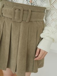 MAJESTIC LEGON/マジェスティックレゴン MAJESTIC LEGON ベルトセットプリーツミニスカパン/508311883