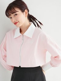MAJESTIC LEGON/MAJESTIC LEGON パピヨンジップショートシャツ/508312314