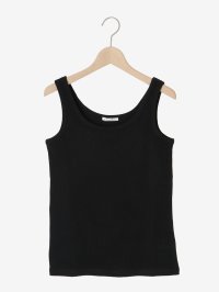 le.coeur blanc/ルクールブラン le.coeur blanc COTTONストレッチテレコタンク/508312366