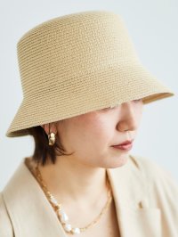 le.coeur blanc/ルクールブラン le.coeur blanc ペーパーバケットハット/508312401