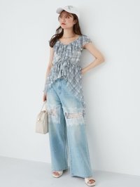 MAJESTIC LEGON/マジェスティックレゴン MAJESTIC LEGON トキメキアソートデニム/508312552