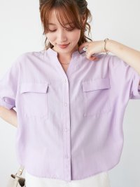 le.coeur blanc/ルクールブラン le.coeur blanc フィブリルサテンドルマンシャツ/508312793