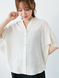 le.coeur blanc/ルクールブラン le.coeur blanc ヴィンテージライクフレアスリーブブラウス/508312794