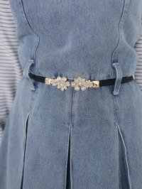 MAJESTIC LEGON/マジェスティックレゴン MAJESTIC LEGON モチーフゴムベルト/508313106