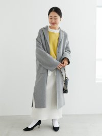 le.coeur blanc/ルクールブラン le.coeur blanc リバーチェスターロングコート/508313650