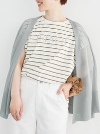le.coeur blanc/ルクールブラン le.coeur blanc シアーミドル丈カーディガン/508314041