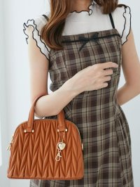 MAJESTIC LEGON/マジェスティックレゴン MAJESTIC LEGON チャームセットキルティングバッグ/508314297